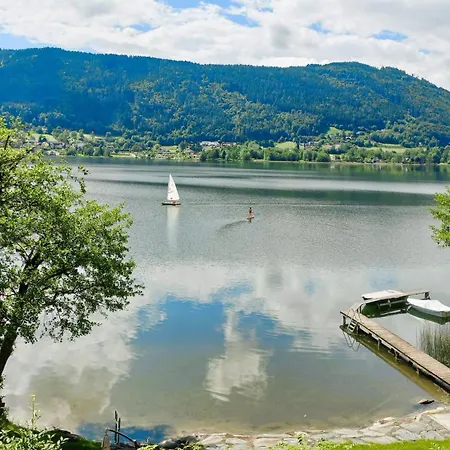 Peter Seeblick Haus Haensel Gretel Am Ossiacher See, Hallenbad, Skiarena Gerlitzen Lejlighed *