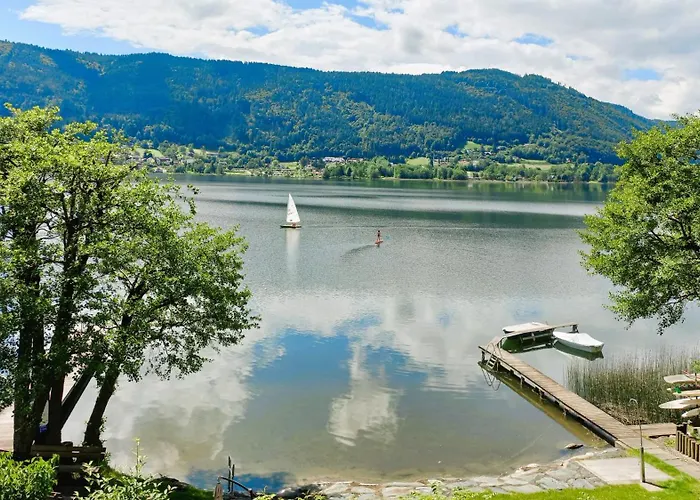 Peter Seeblick Haus Haensel Gretel Am Ossiacher See, Hallenbad, Skiarena Gerlitzen Διαμέρισμα *